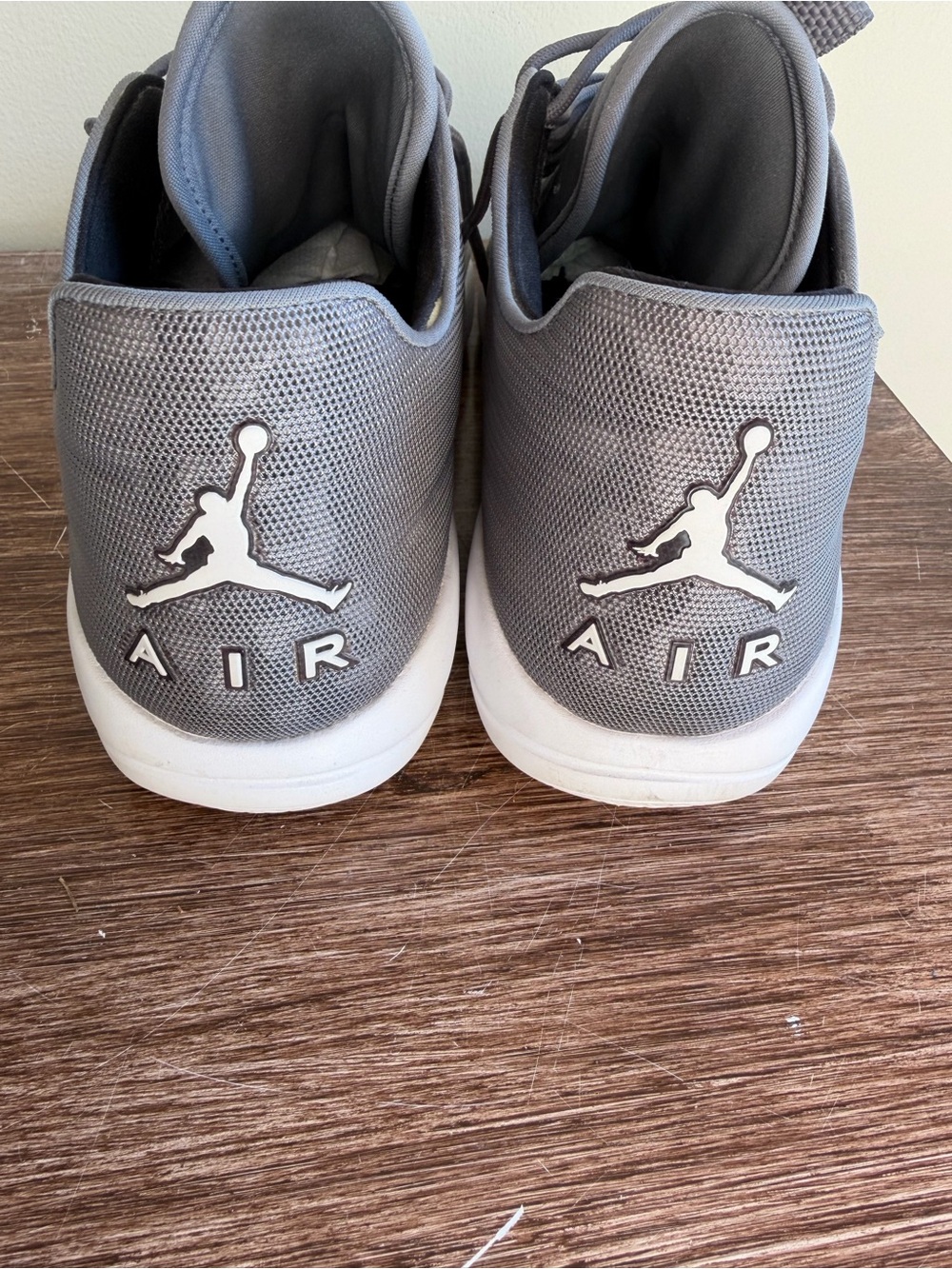 Nike Men’s Gray Air Jordan Low-Top Sneakers